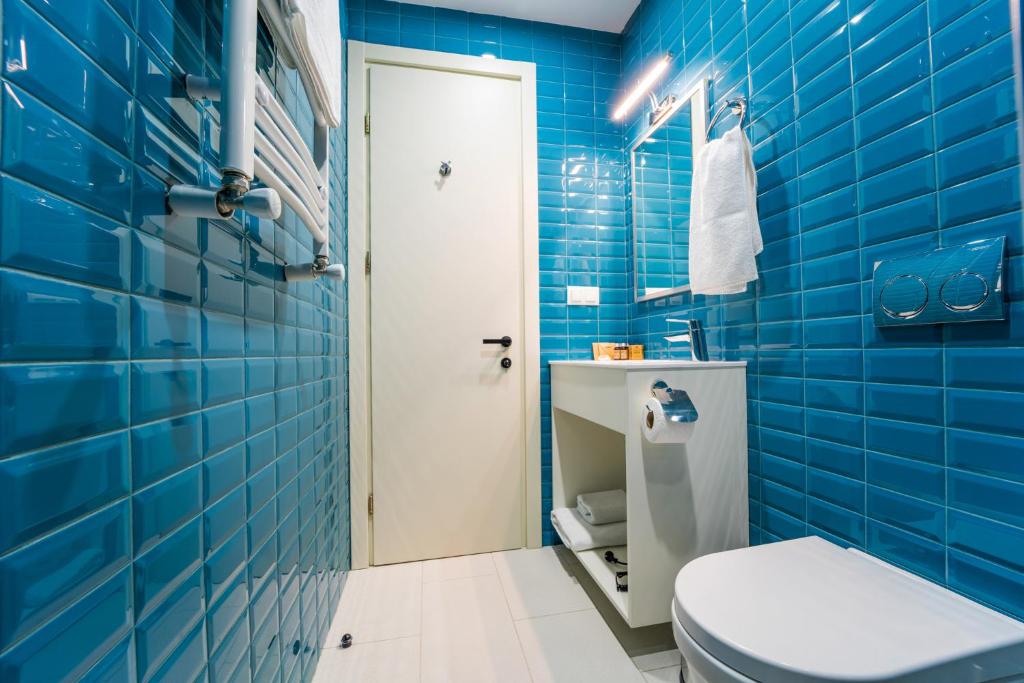 Koupelna v ubytování Makmani Boutique Hotel by DNT Group