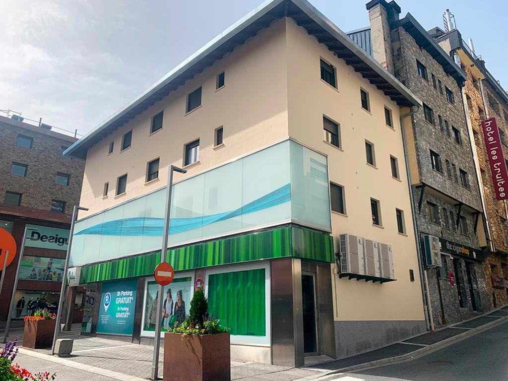 Budova, kde se apartmán nachází