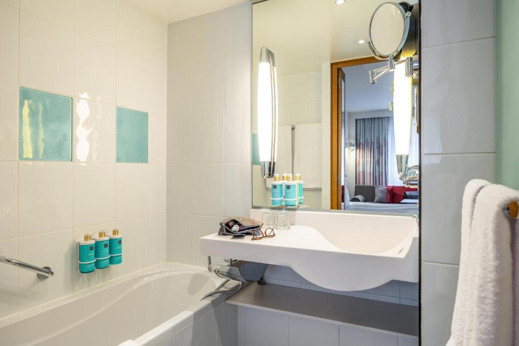 Koupelna v ubytování Novotel Mechelen Centrum