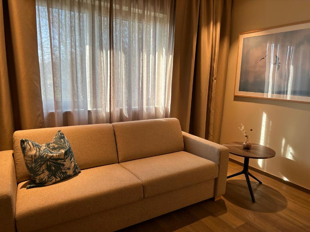 Posezení v ubytování Hafnerhotel - Das Kachelofen-Wohlfühlhotel