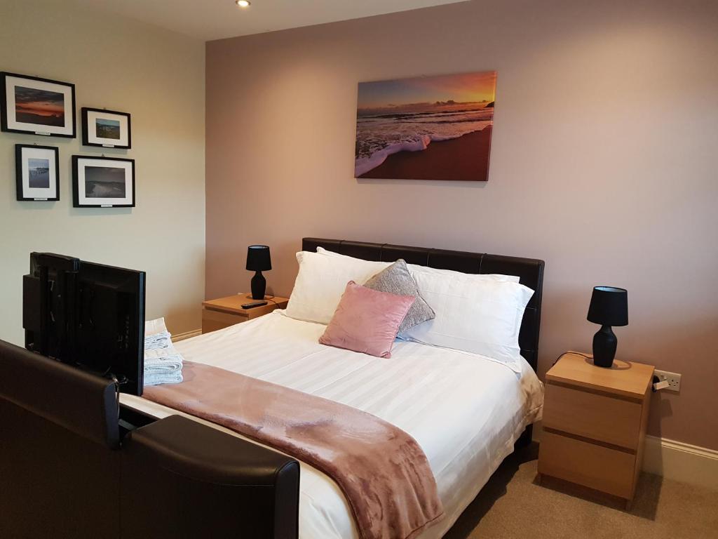 Postel nebo postele na pokoji v ubytování Crag Na Cor B&B