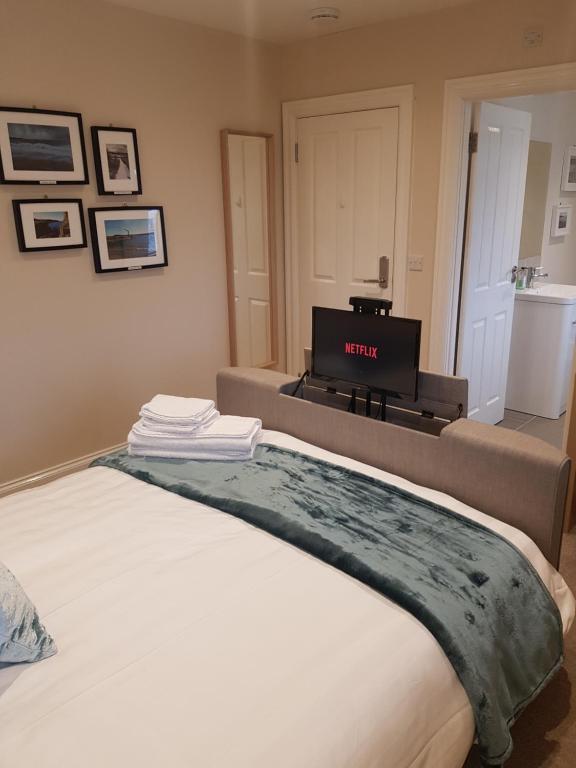 Postel nebo postele na pokoji v ubytování Crag Na Cor B&B