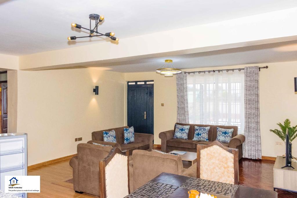 Posezení v ubytování Taliah Homestays