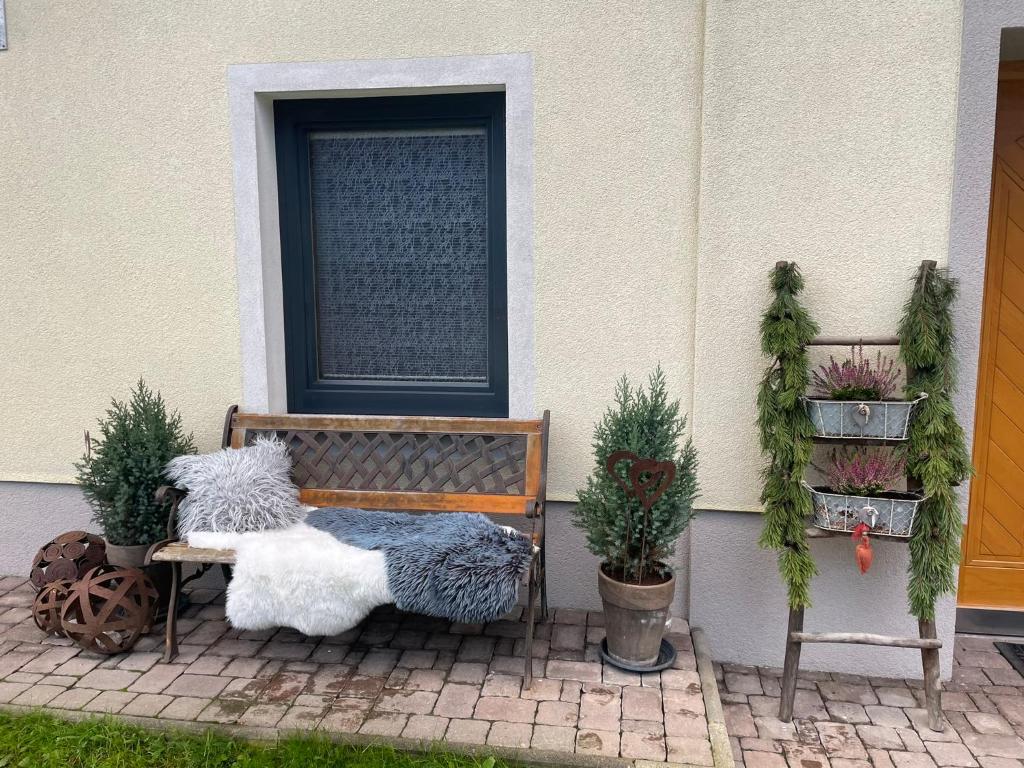 Zahrada ubytování Ferienwohnung Jank