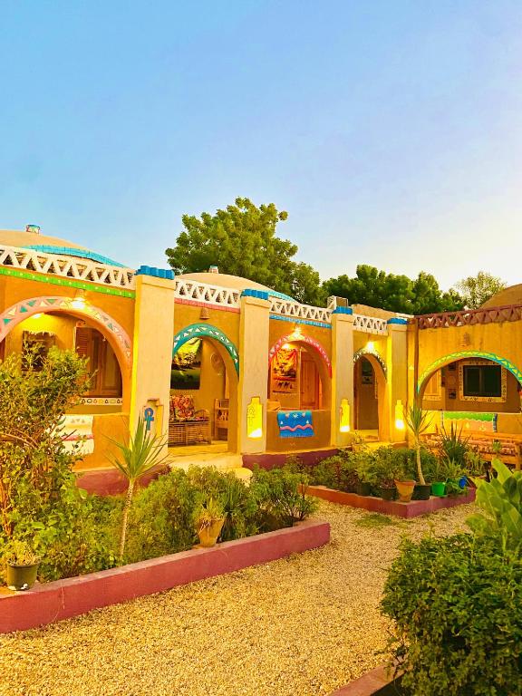 Zahrada ubytování Kabara Nubian House