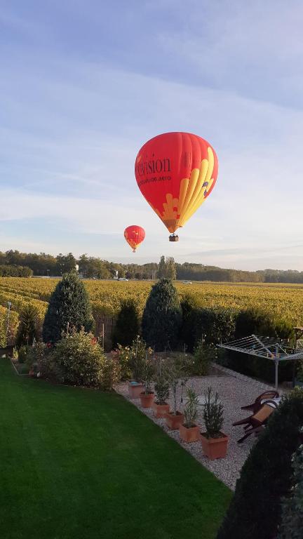 Zahrada ubytování aux pieds des vignes