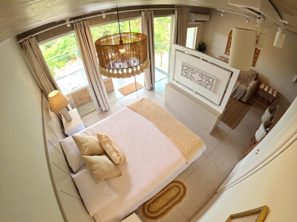 Kuchyň nebo kuchyňský kout v ubytování Lasuiza Suites