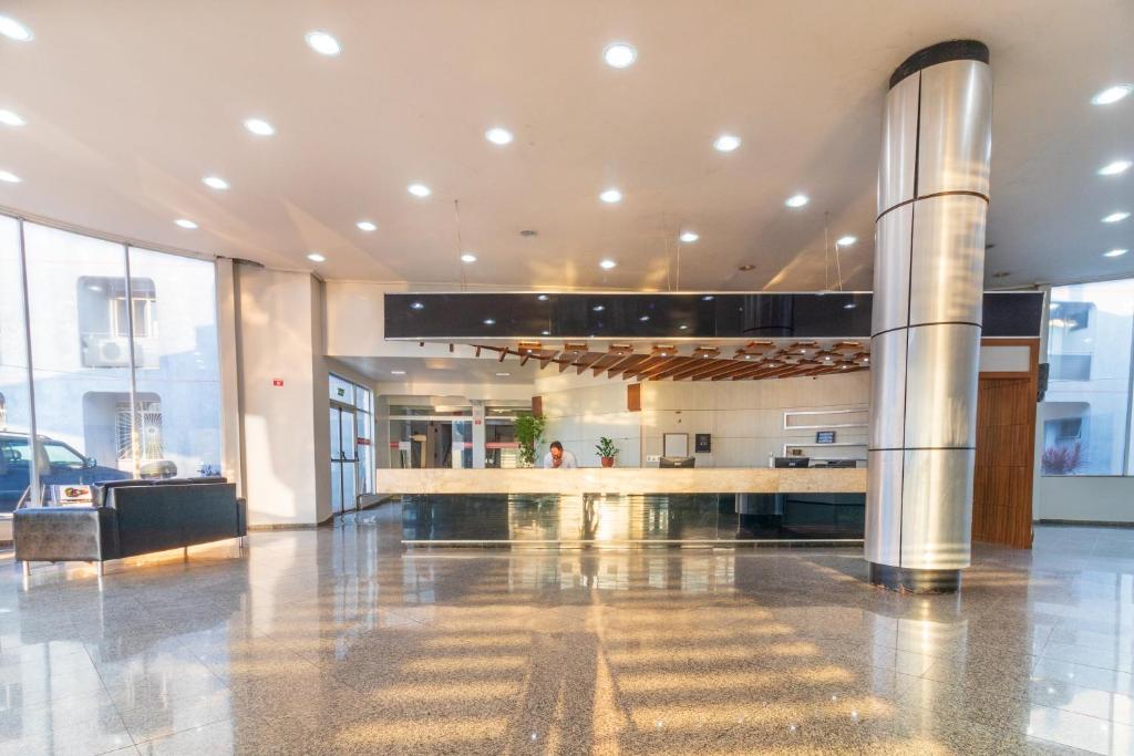 Vstupní hala nebo recepce v ubytování Foz Budget Hotel
