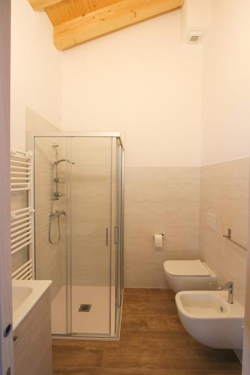 Koupelna v ubytování Casa Vilma