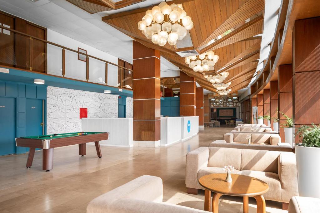 Posezení v ubytování Arkada Hotel