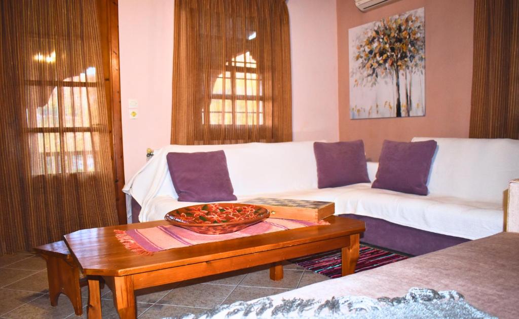 Posezení v ubytování Lila's Guest House
