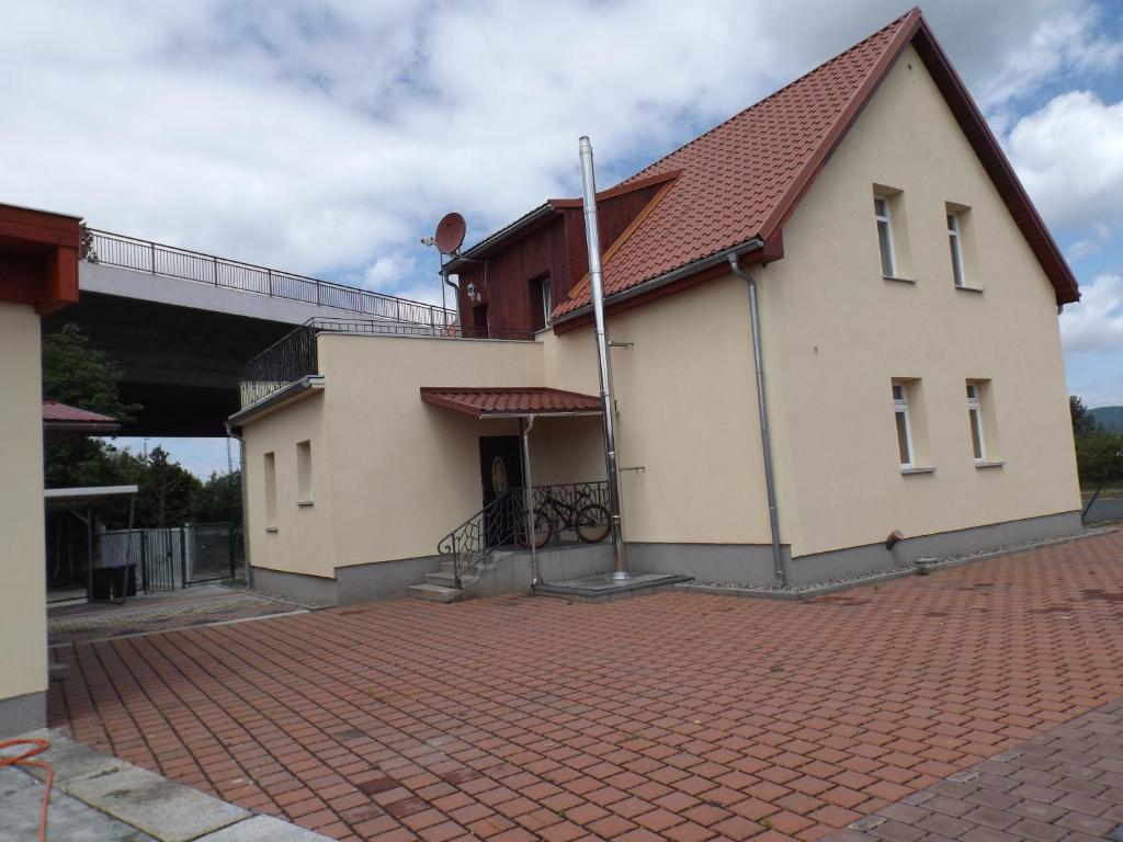 Budova, kde se penzion nachází
