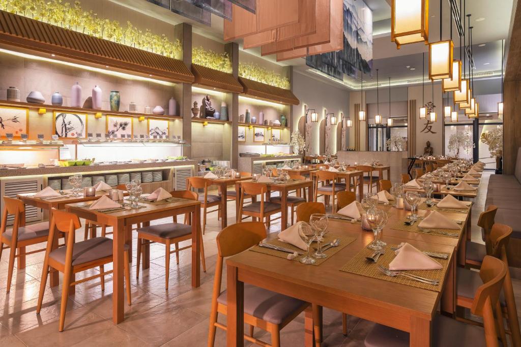 Restaurace v ubytování Riu Caribe - All Inclusive