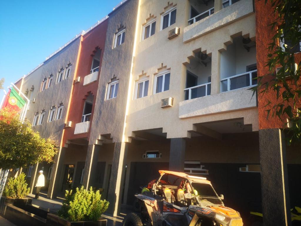 Budova, kde se hotel nachází