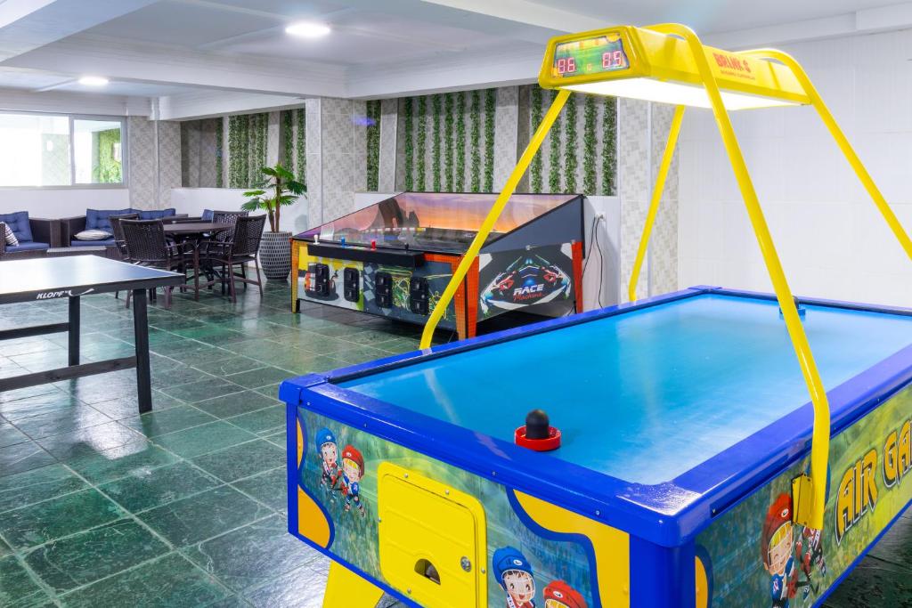 Herní místnost v ubytování Luz Hotel by Castelo Itaipava