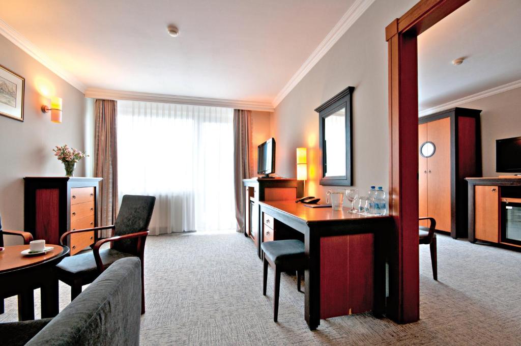 Posezení v ubytování Łeba Hotel & Spa