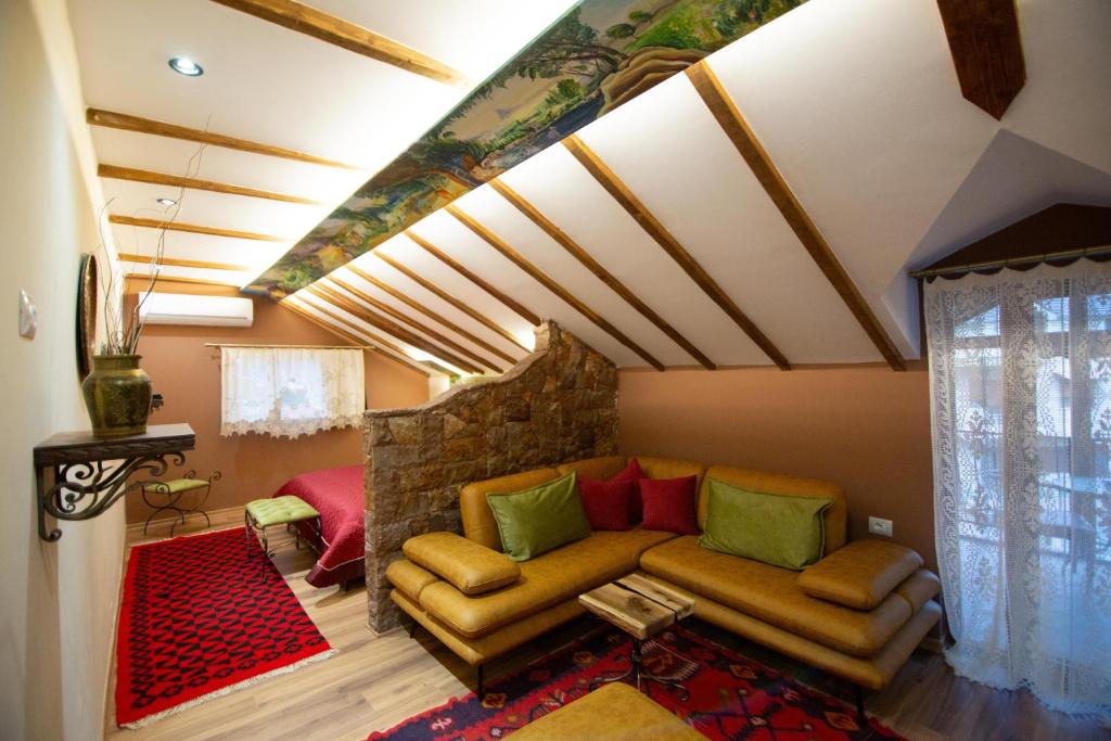 Posezení v ubytování Vila Eden Boutique Hotel