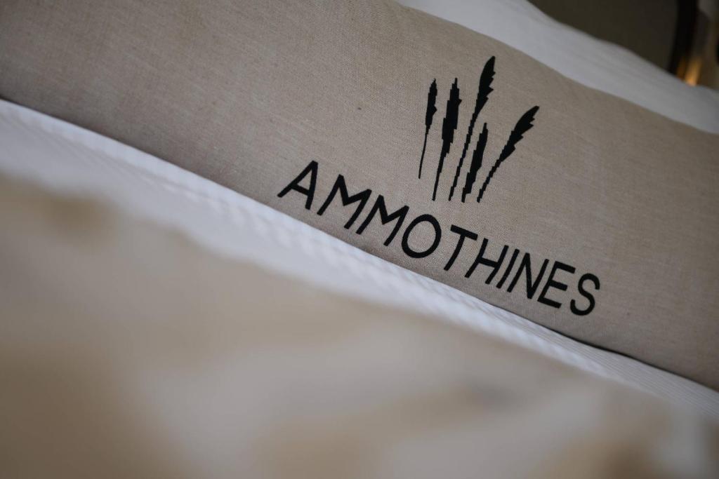 Certifikát, hodnocení, plakát nebo jiný dokument vystavený v ubytování Ammothines Beach Suites