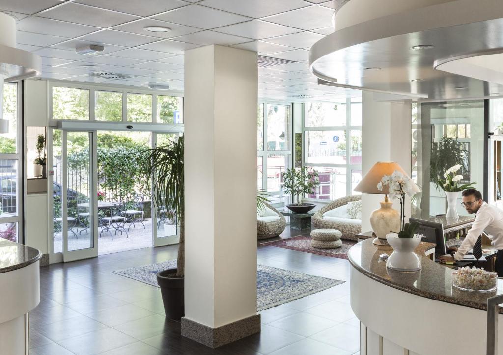 Posezení v ubytování Hotel Bikini