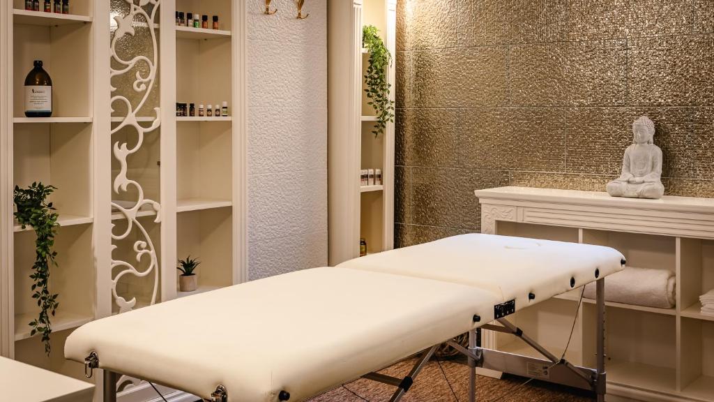 Kúpele alebo wellness v ubytovaní Boutique Hotel Bora & Villas Garamm