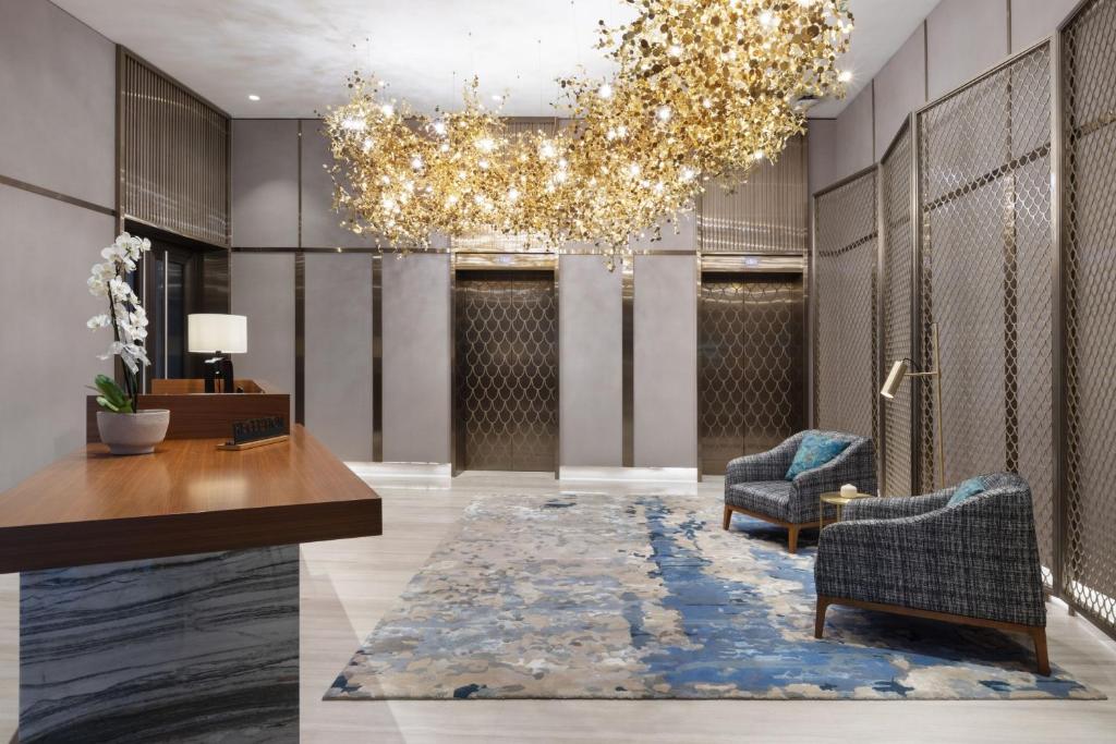 Zona de estar de JW Marriott Hotel Istanbul Marmara Sea