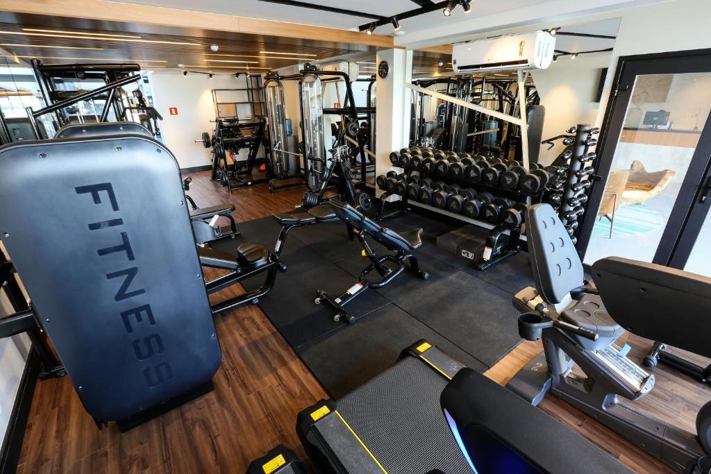 Fitness centrum a/nebo fitness zařízení v ubytování 4WOO