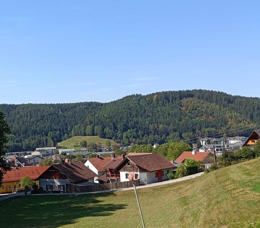 Nespecifikovaný výhled na hory nebo výhled na hory při pohledu z apartmánu