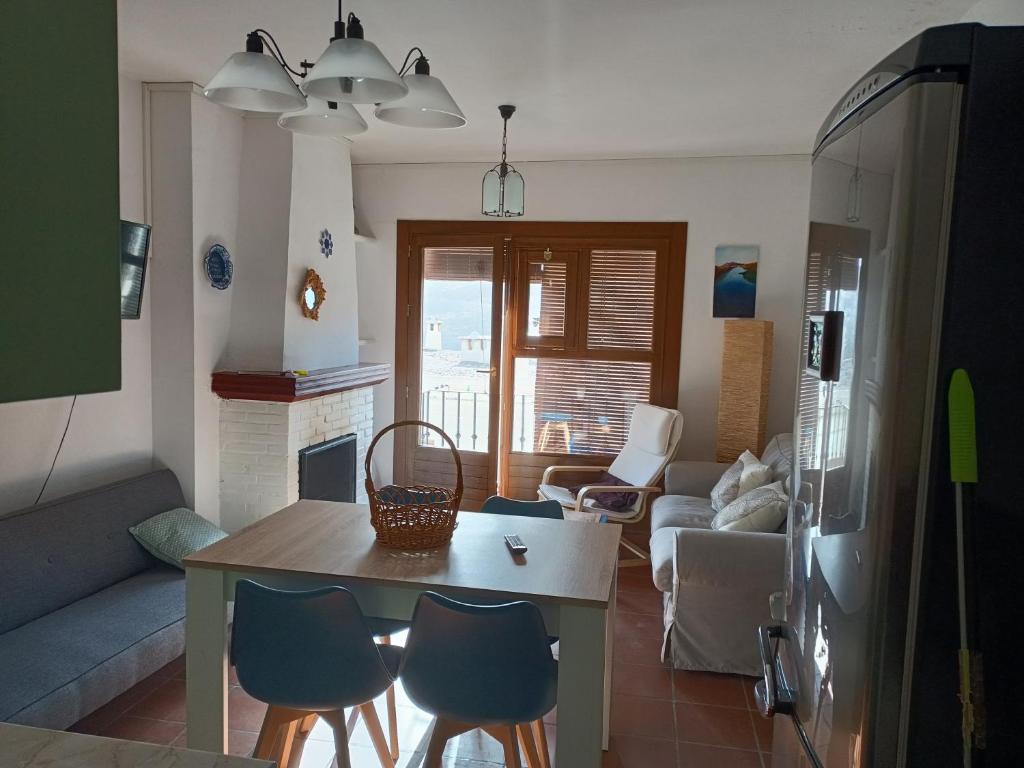 Posezení v ubytování Casa Pepa