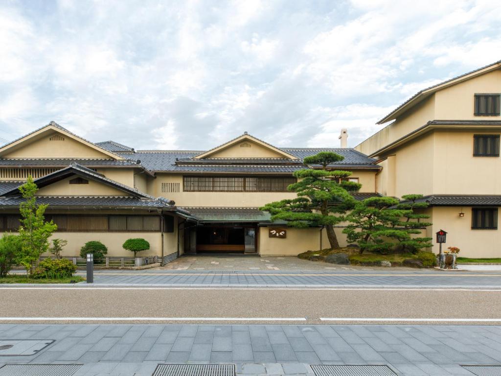 Budova, kde se ryokan nachází