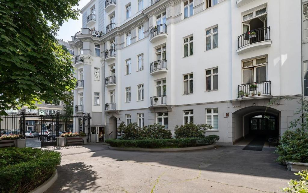 Budova, v ktorej sa apartmán nachádza