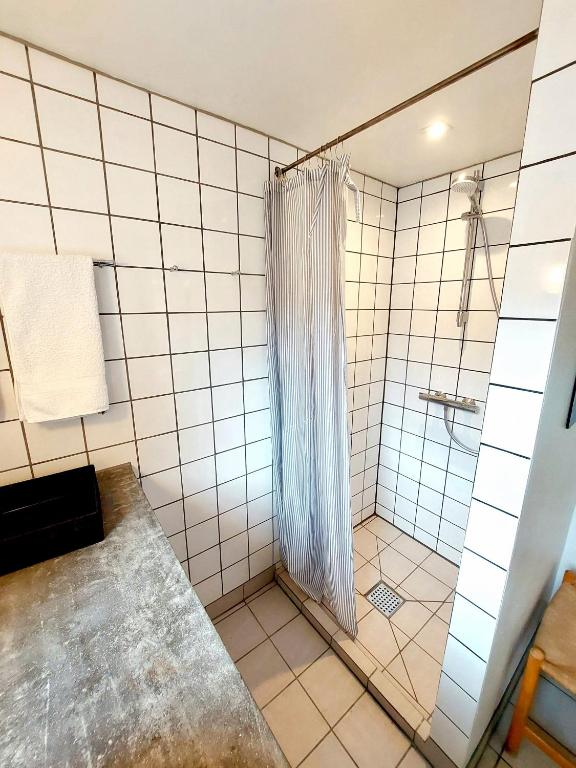 Neptun Studio-apartment with terrace.にあるバスルーム
