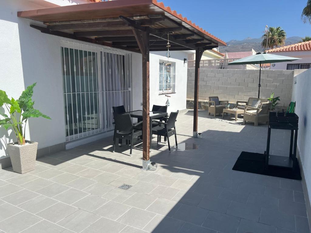 A balcony or terrace at Villa Magnolia