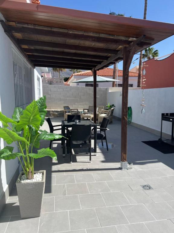 A patio or other outdoor area at Villa Magnolia
