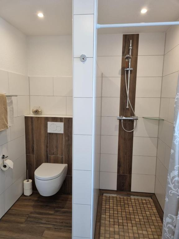 Koupelna v ubytování Landhaus Westerloy