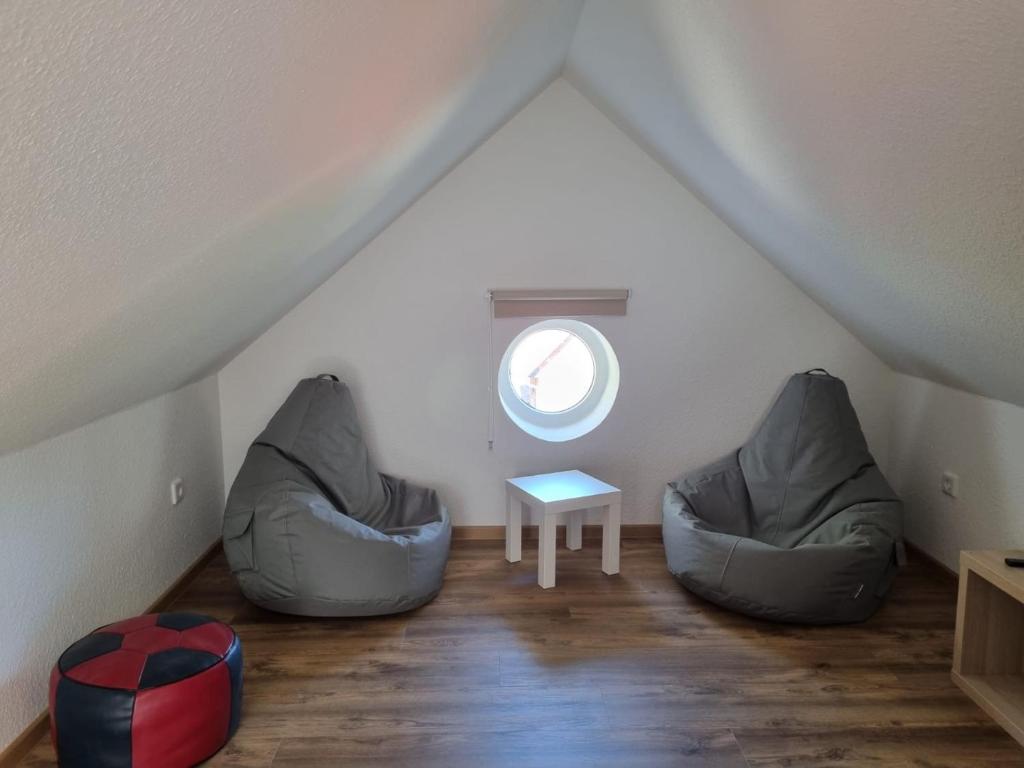 Posezení v ubytování Landhaus Westerloy