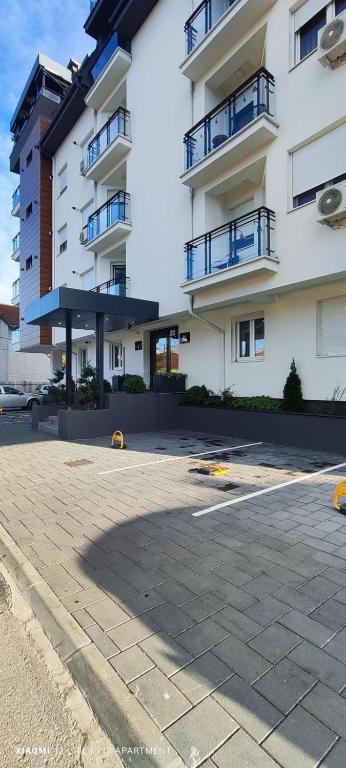 Budova, kde se apartmán nachází
