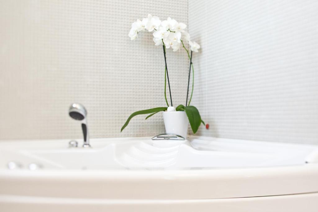 Kúpeľňa v ubytovaní Al Tezzon Hotel