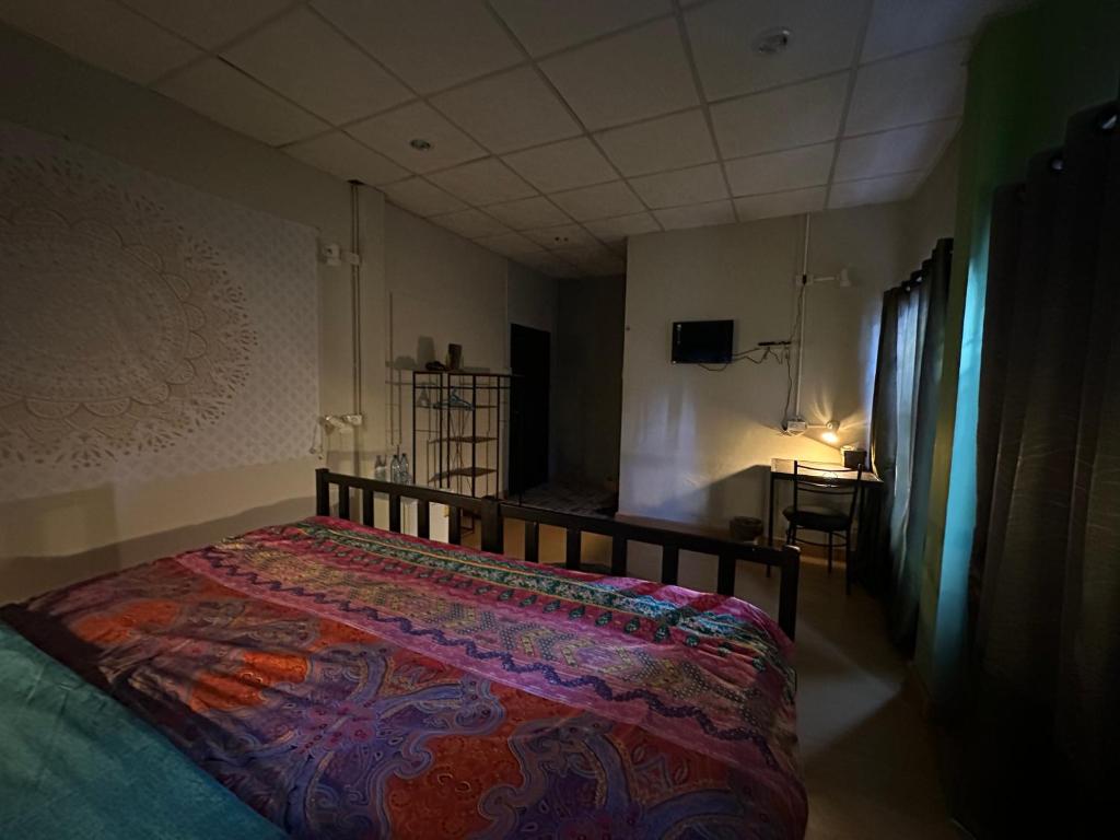 Postel nebo postele na pokoji v ubytování Villa’s Homestay
