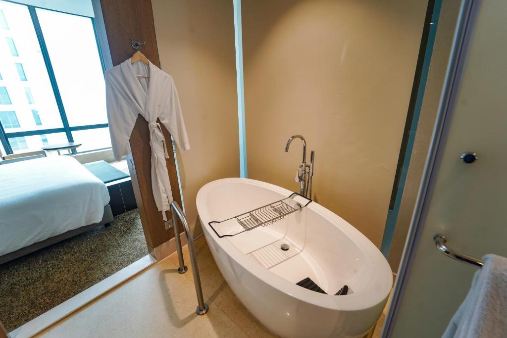 Koupelna v ubytování The Westin Kolkata Rajarhat