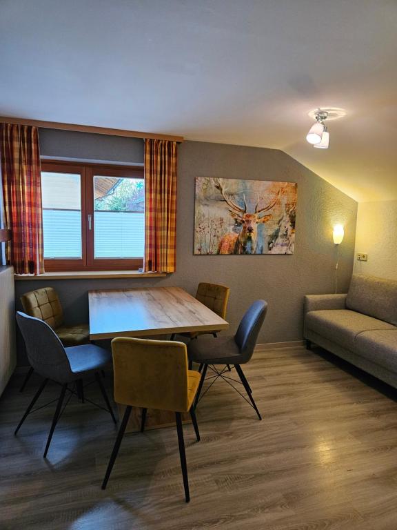 Posezení v ubytování Appartement Reindl
