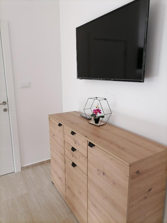 TV a/nebo společenská místnost v ubytování Maja'S apartment