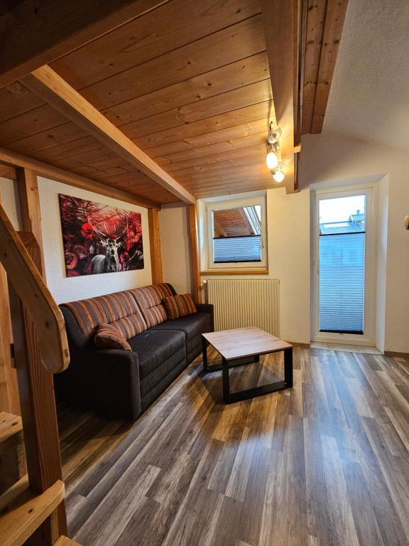 Posezení v ubytování Appartement Reindl