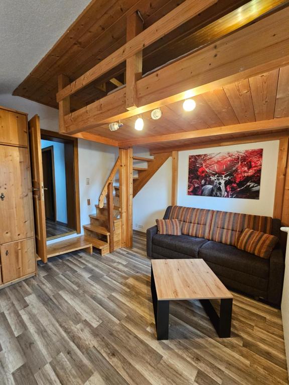 Posezení v ubytování Appartement Reindl