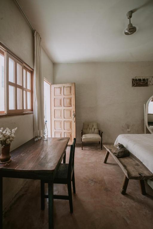 Postel nebo postele na pokoji v ubytování Casa Mezcla - Bed & Breakfast
