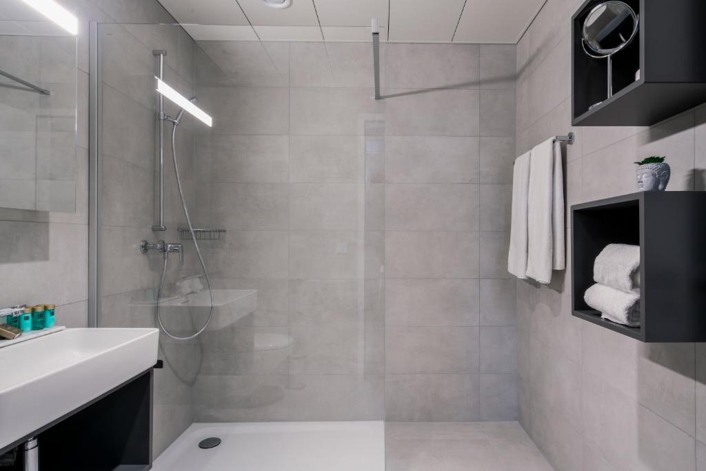 Koupelna v ubytování YParc Hôtel