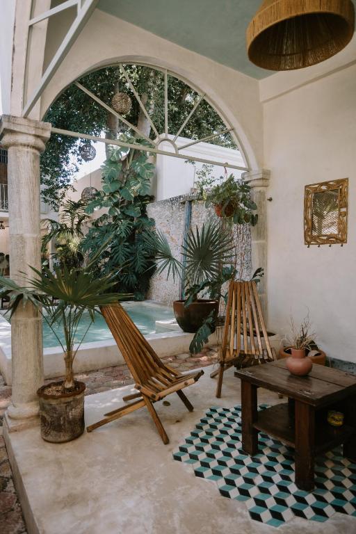 Bazén v ubytování Casa Mezcla - Bed & Breakfast nebo v jeho okolí