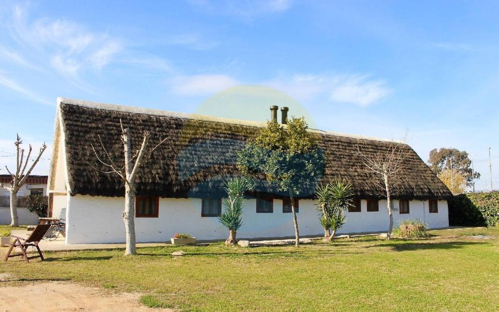 Zahrada ubytování Barraca típica del Delta, con piscina, jardín y barbacoa - Deltavacaciones