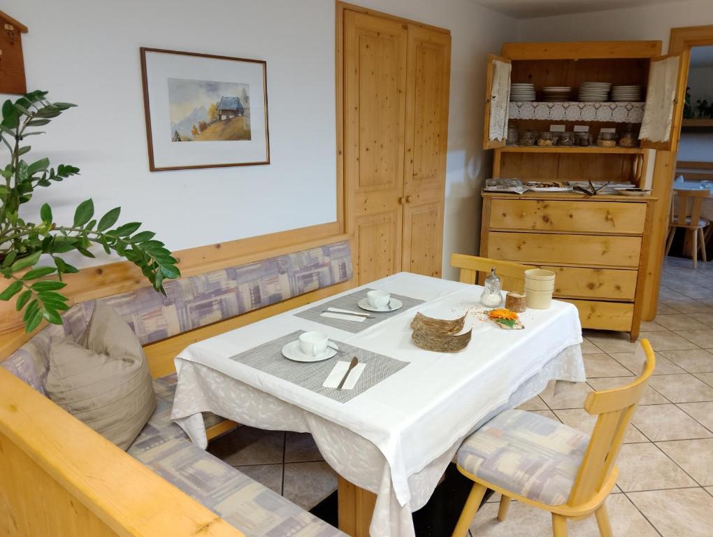 Kuchyň nebo kuchyňský kout v ubytování Garni Hattlerhof B&B