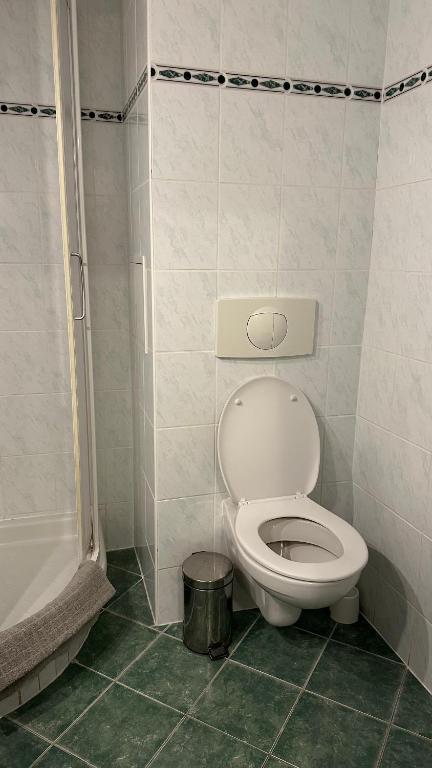 Koupelna v ubytování Hotel Pod Vlekem
