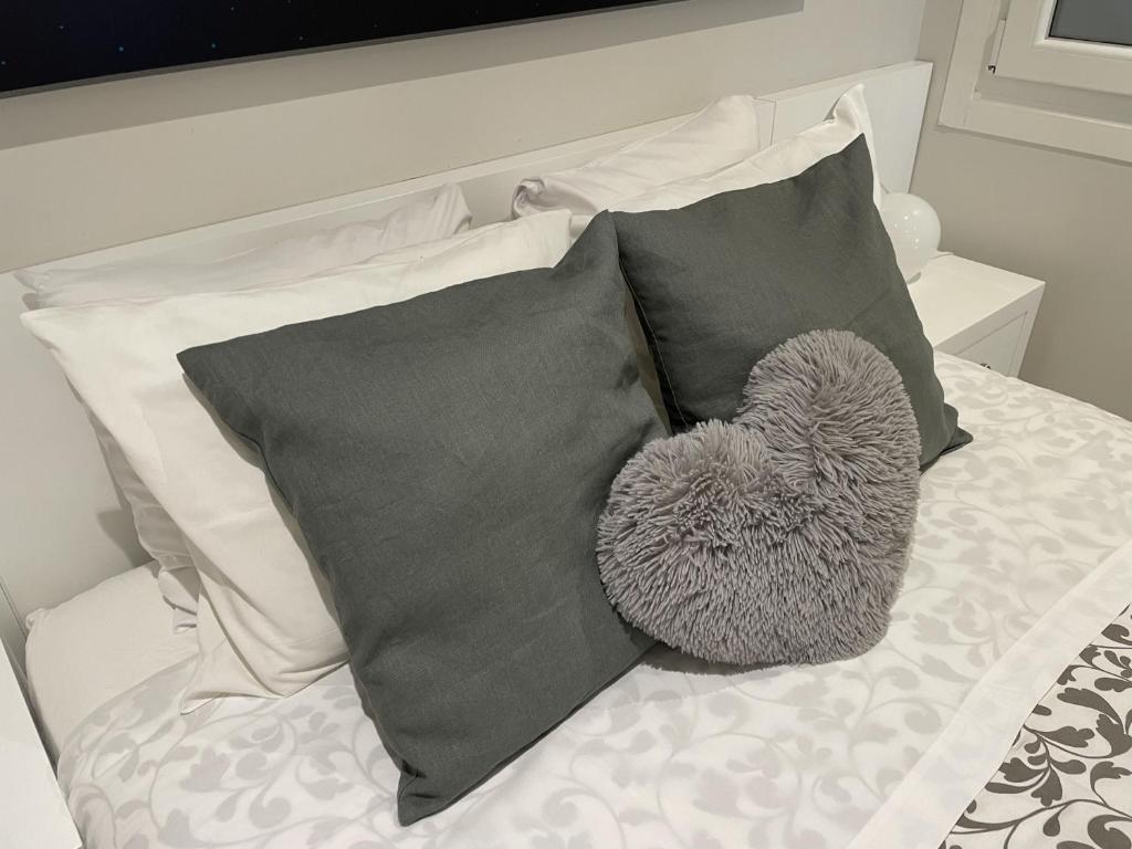Postel nebo postele na pokoji v ubytování Silver Home